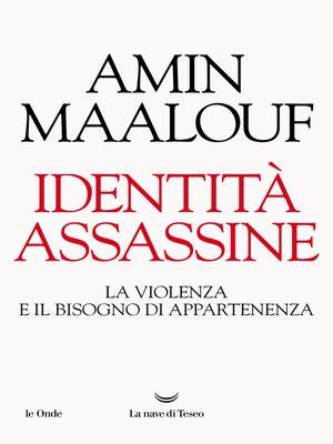 cover image of Identità assassine